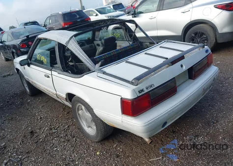 1992 Ford Mustang Lx from USA, damaged, VIN 1FACP44M0NF108478